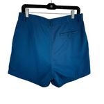 L.L.Bean Vintage 100% Cotton Original Fit Teal High Rise Jean Shorts Size 12 Photo 1