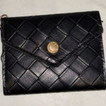 Steve Madden Elegant Black Steven Madden Woven Wallet Photo 0