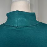 L.L.Bean Teal Turtleneck Long Sleeve Shirt Women’s Medium Cotton Blend Photo 3