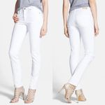 Jag jeans NWT AG Jeans The Prima Cigarette Leg White Mid Rise Size 30 Women Denim Y2K Chic Photo 1