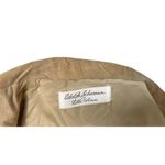 Vintage Womens Adolph Schuman for Lilli Ann Tan Ultra Suede Blazer Skirt Suit S Photo 8