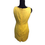 Worthington Yellow sleeveless 8P Petite Worthing Career Church Dress Womens Photo 1