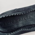 Pedro Garcia Albany Slip On Suede Leather Pointed Toe Ballet Flats Grey Sz 38/8 Brown Photo 11