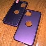 iPhone 11 Pro Max Fashion 360 Shockproof Case Violet Purple Photo 3
