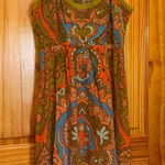 Anthropologie Paisley silk dress size 10 m/l Photo 0