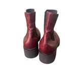 No. 6 Store Leather Ankle Chelsea Boots in Burgundy 10 women’s Red Photo 3