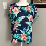 Tommy Bahama NEW Women’s Floristic Approach Lana Top Island Navy Size Small Photo 0