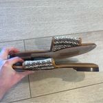 J. McLaughlin  Liana Jute Slip On Leather Slide Sandals Size 8 Photo 2