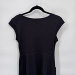 REI Athletic Dress Womens Small Black Raylon Nylon Blend Pockets Cap Sleeves Photo 5