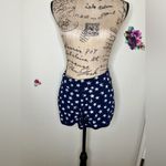 Motherhood Maternity Blue & White Star Lounge Shorts Size Extra Large Photo 3