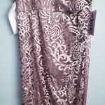 JS Collections  Embroidered Mesh Flutter Sleeve Elegant Lace Evening Gown Photo 3