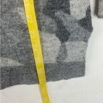 Athleta size XS Soft Gray Camo Knit Sweater long sleeve wool alpaca pullover Photo 5