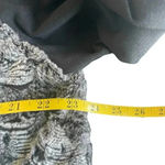 Alfred Dunner Women's Faux Fur Jacket Black Gray Size 18 Animal Print Stretch Photo 5