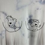 Bella Canvas  XL Earth Boobs Graphic Shirt Hippie Feminine Chest Tie Dye Photo 2