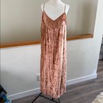Anthropologie  Embroidered Copper velvet dress size 14
Lucie Velvet Embroidered Photo 2