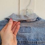 Levi's VINTAGE 1990 Jean Jacket Sz Large/44L Distressed Big E Distressed Pockets Photo 8