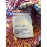 Haute Hippie Style 2X Boho Floral Ruffle Long Sleeve TunicTop whimsi fairy flowy Multiple Photo 3