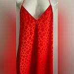 L'Academie  Vibrant Orange Maxi Dress Photo 3