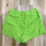 ASTR  The Label Amiah Tailored Shorts Kiwi Green Linen Blend Women’s Small Photo 1