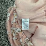 ASTR The Label Pink Floral Ruffle Blouse Button Blush Going Out Business Casual Photo 5