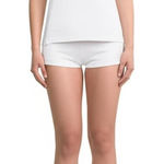 Tory Burch  Womens Small White Green Sleeveless Polo Shirt Ruffle Pique Collared Photo 0