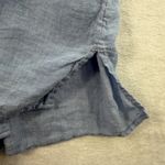 J Jill Love Linen S Small Shirt Button Front Roll Tab Sleeve V Photo 5