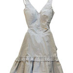 Poetica striped dress Blue Photo 0