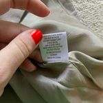 Reiss  silk wool blend ruffle mini skirt tan luxury Photo 4