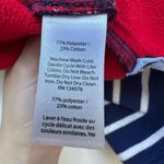 Vineyard Vines Blue & White Stripped Fleece Lined Pullover Medium Photo 5