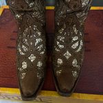Corral  brown and gold glitter boots Photo 3