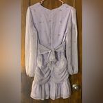 Aura  Lavender Floral Dress Photo 2