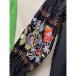 Free People  Oversized Fleur Du Jour Floral Embroidered Boho Tunic‎ Dress Sz S Photo 4