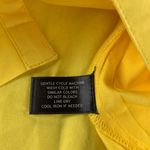 Boston Proper New Woman’s Blouse Design  Size L Large Habanero Gold Top Shirt Photo 6