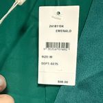 Chic Emerald Green Women's Blouse with Button Detail Size M Photo 6