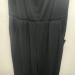 Garnet Hill Feminine Chic Beach Womens Tank Jumpsuit Size 10 Stretch Neutral Photo 3