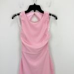 Lulus NEW  Confident Cutie Light Pink Tie Back Sleeveless Mini Dress Party Small Photo 11