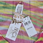 Becca Plus Size Awaken Printed Flutter-Sleeve Tunic Swim Cover-Up 0X NWT Photo 2