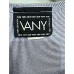 Vintage VANY New York Lavender Twinset Striped Tank & Cardigan Size 18 USA Purple Photo 1