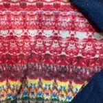 Anthropologie  Sparrow Cardigan Rainbow Cardigan Scoop Neck Watercolor Medium Photo 2