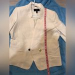 Mango  NWT Elegant White‎ Women's Blazer Photo 13