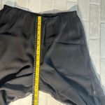 Alex Evenings  Palazzo Pants Womens Large Black Chiffon Overlay Wide Leg Dressy L Photo 9