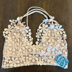 Free People NWT  Miss Dazie Bralette Festival Feminine Boho XS Photo 1