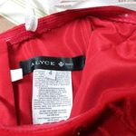 Alyce Paris NWOT  sweatheart strapless glitter cocktail dress, red, size 4‎ Photo 7