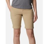 Columbia Women 12S Saturday Trail II Convertible Stretch Pants British Tan Khaki Photo 3