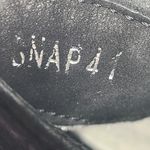 Miz Mooz  Snap Leather Suede Studded Booties Ankle Boots Black Women's 41 9.5-10 Photo 8