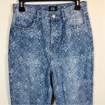 Simple Society ✨  Bandana Pattern Jeans High Rise Mom Style Straight Leg 5/27 Photo 1