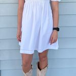 Abercrombie & Fitch Smocked Babydoll Mini Dress Photo 0