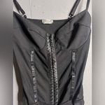 Free People Intimately Rhythm Corset Bodysuit in Black . Size XS Photo 4