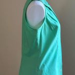 Foxcroft  Green Pearl Button Down Collard sleeves Blouse SZ 8  In Great Condition Photo 2