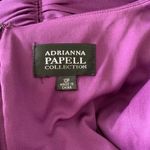 Adrianna Papell Collection Purple Long Formal Maxi Dress 10P 10 Petite New NWT Photo 8